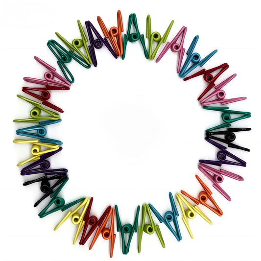 Plastic Bag Clips, Multicolor, Food Storage Sealing Clamps, 5.5 x 3 cm, Kitchen Organization