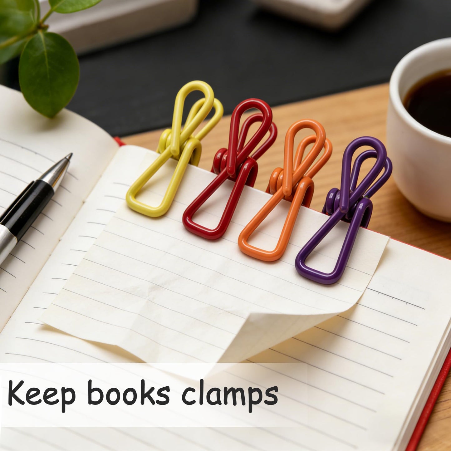 Plastic Bag Clips, Multicolor, Food Storage Sealing Clamps, 5.5 x 3 cm, Kitchen Organization